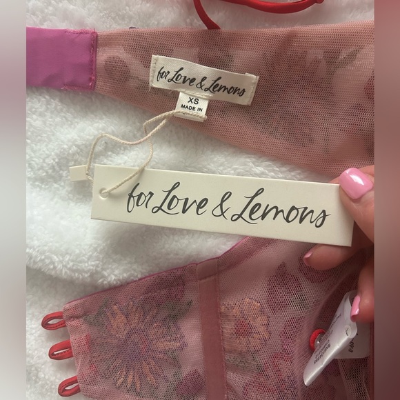 For Love And Lemons Kaylee bustier Crop Top - Picture 5 of 5